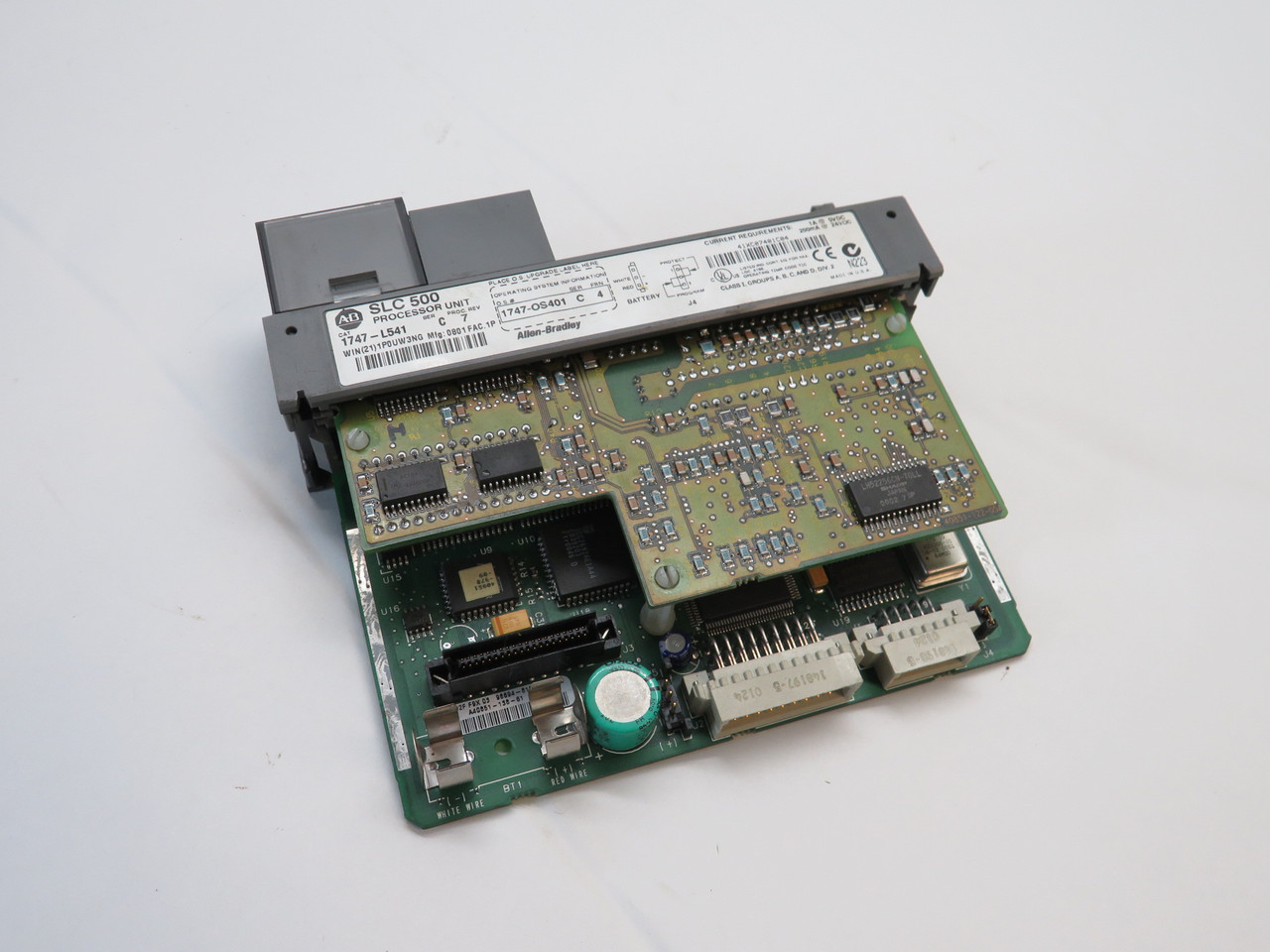 Allen-Bradley 1747-L541 Processor Unit 1A@5VDC 200mA@24VDC NO KEY/DOOR/BATT USED