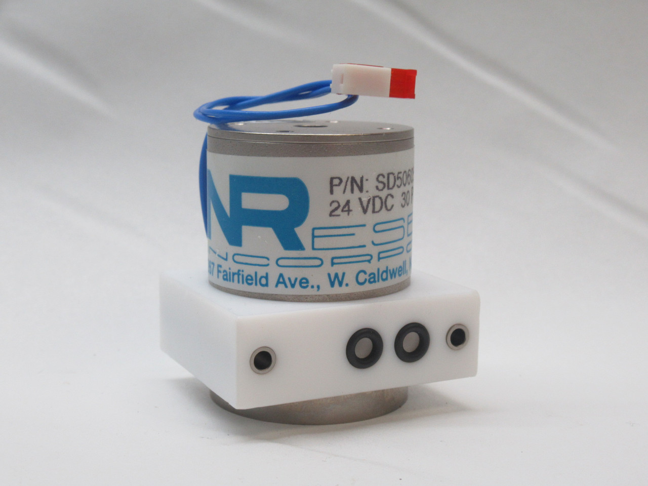 NResearch SD506051 Solenoid Isolation Valve 30Psi 24VDC NOP