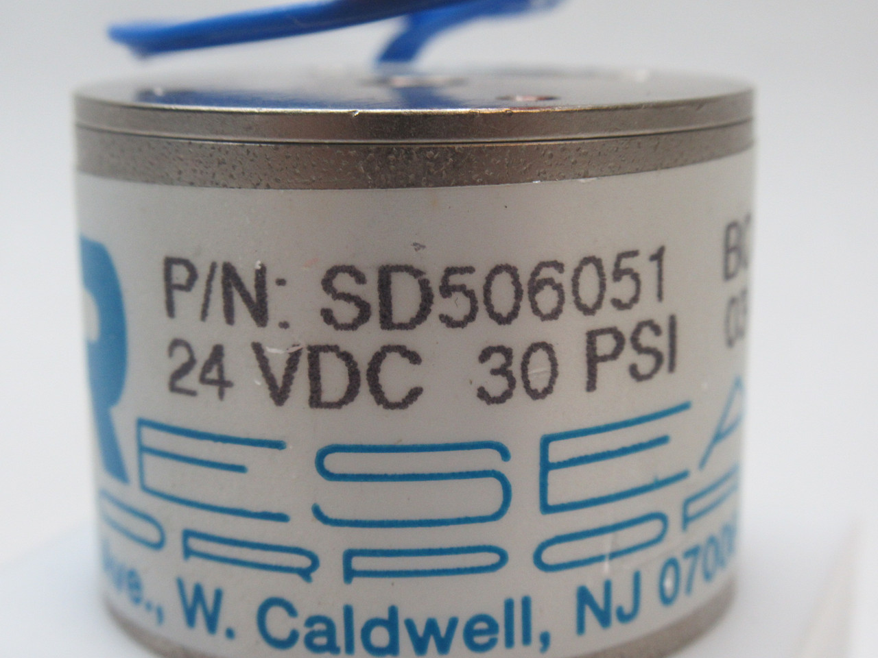 NResearch SD506051 Solenoid Isolation Valve 30Psi 24VDC NOP