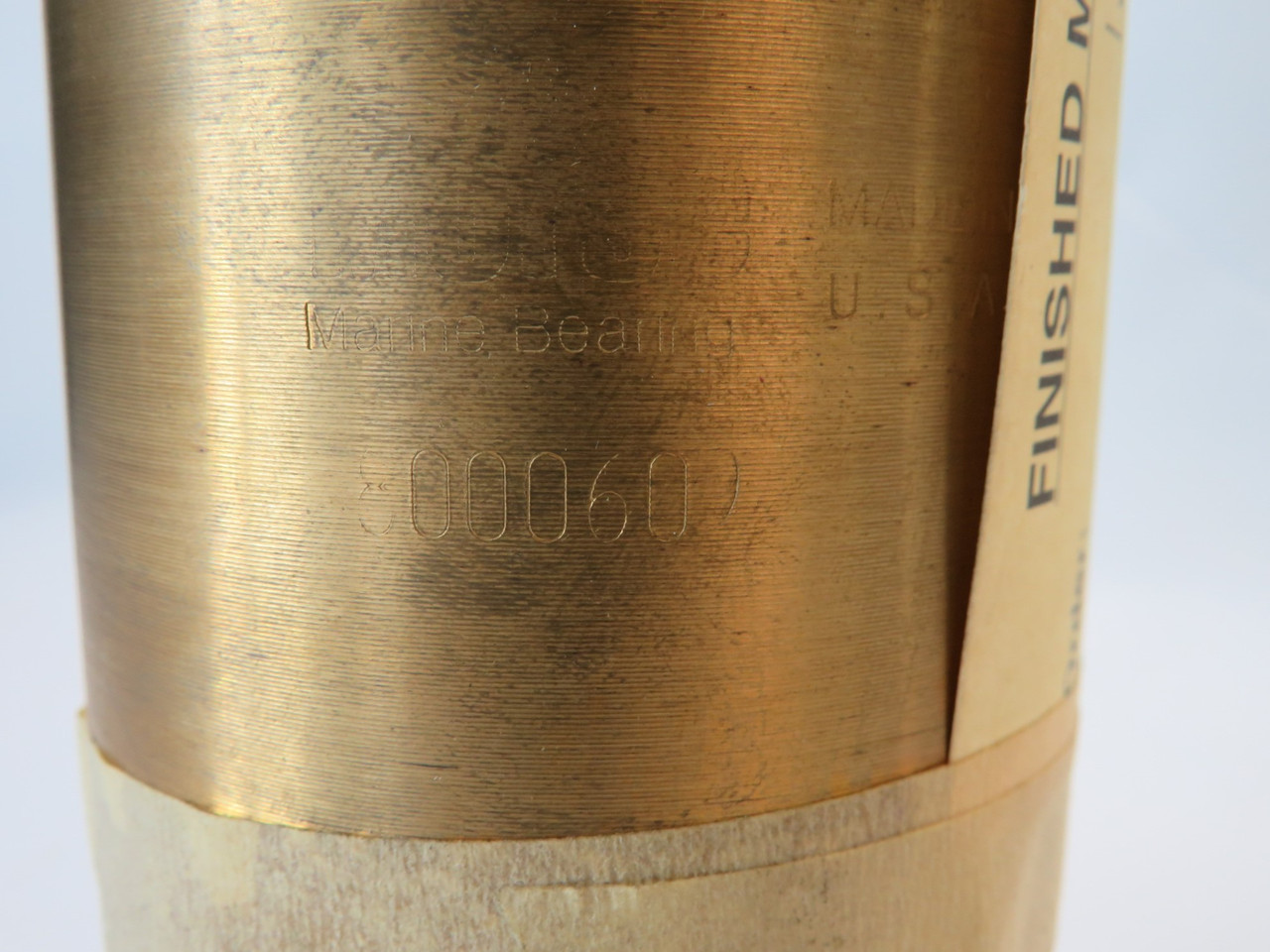 Morse 8000609 Marine Bearing 1.95" ID 3.18" OD 10-3/14" L SHELF WEAR NOP