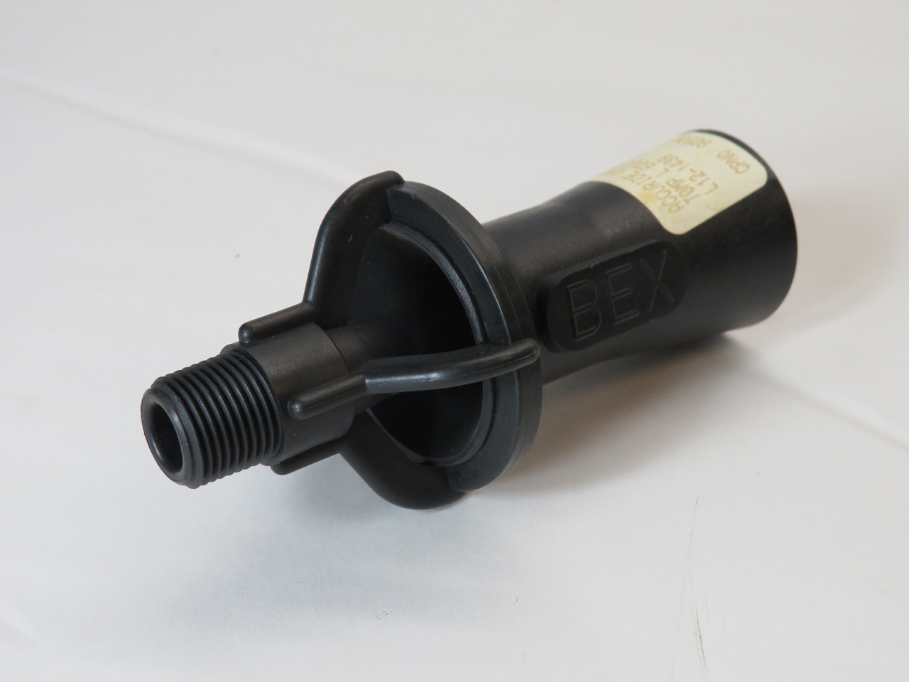 BEX T0MP Molded Plastic Eductor 3/8" NPT 4-1/2" Length NOP