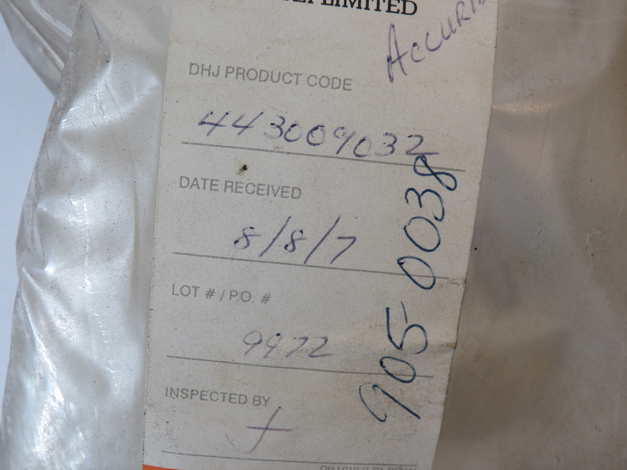 HF Scientific 21555R Desiccant Refill Pouch NWB