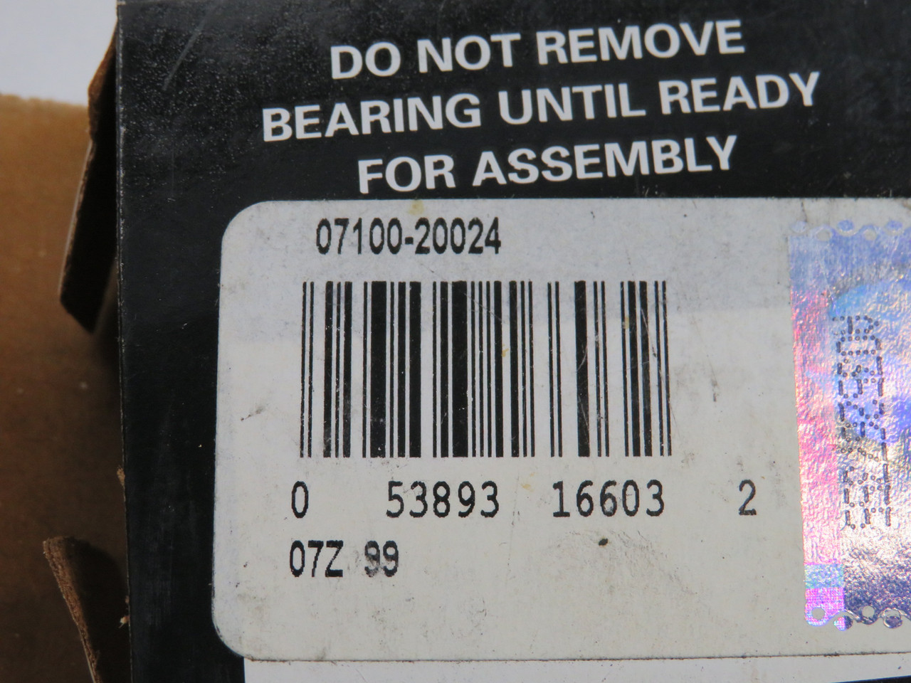 Timken 07100-20024 Tapered Roller Bearing Cone 1" Bore 0.5614" W NEW