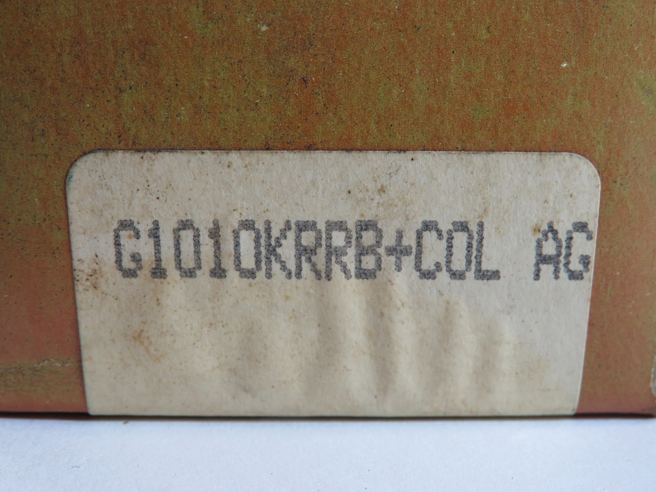 Fafnir G1010KRRB+COL Insert Bearing 5/8" Bore 1-15/32" LTB BOX DAMAGE NEW