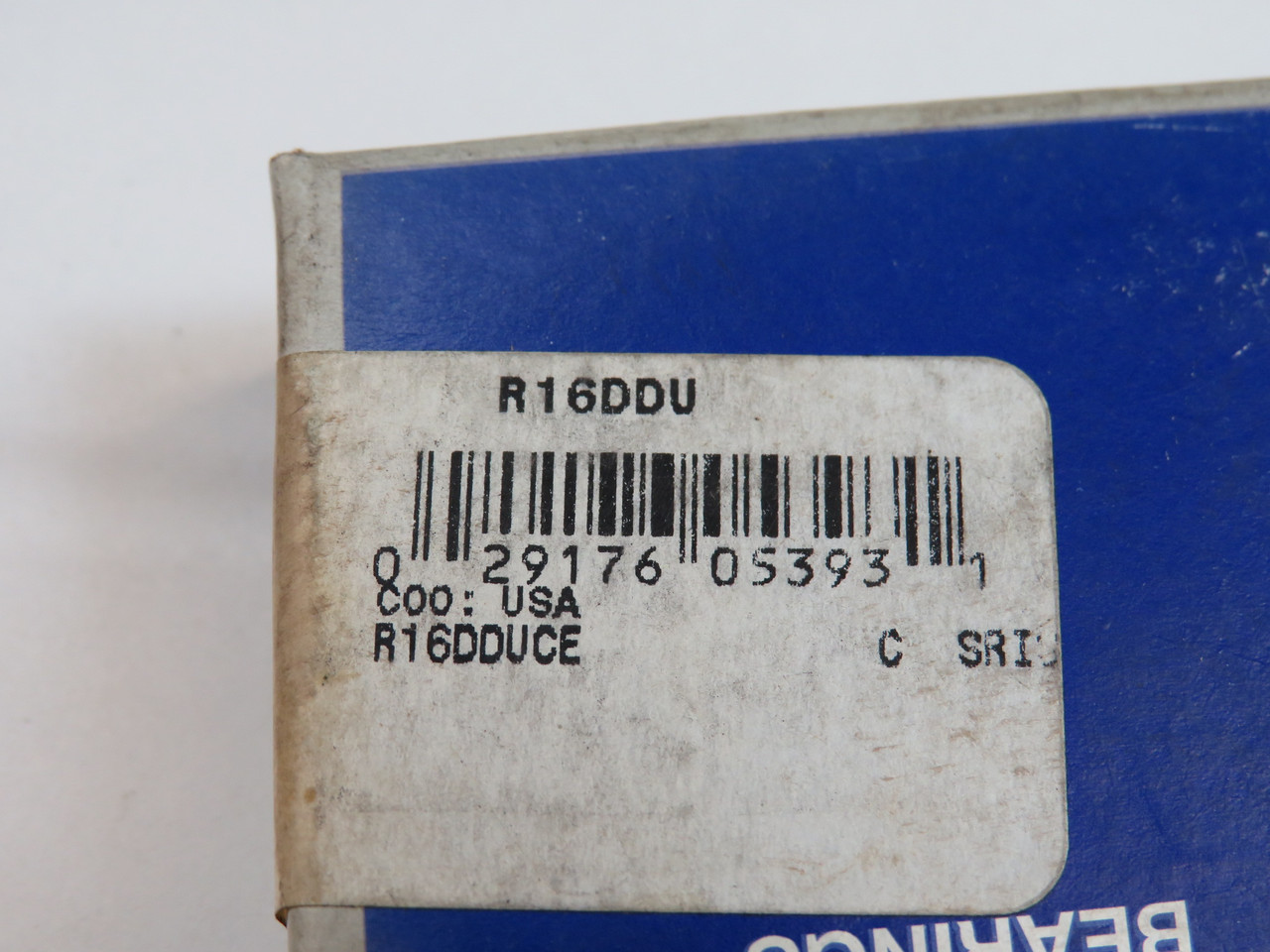 NSK R16DDU Deep Groove Ball Bearing 2" OD 1" ID 1/2" W NEW