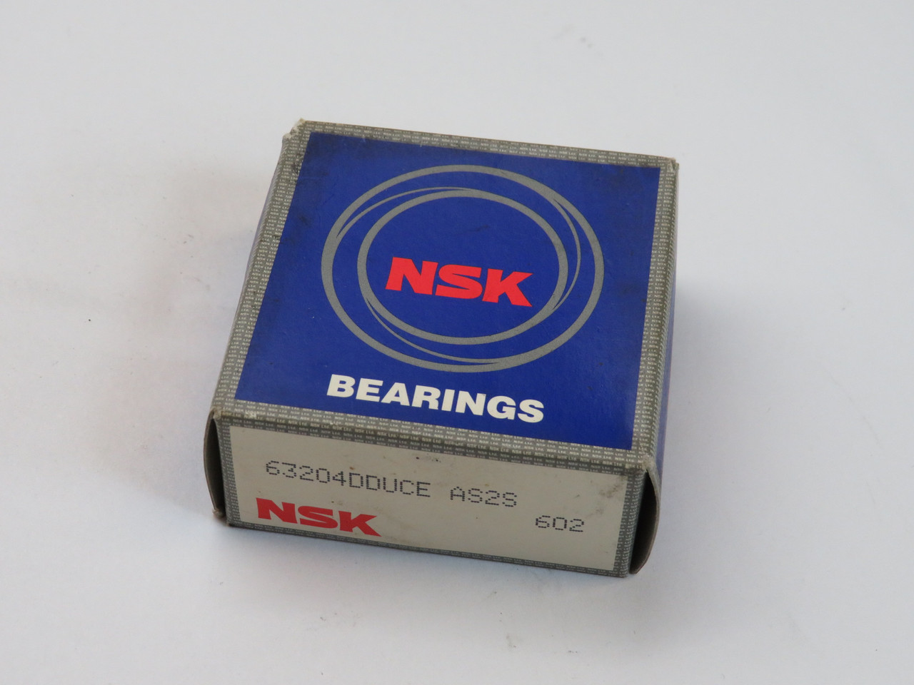 NSK 63204DDUCE Deep Groove Ball Bearing 47mm OD 20mm ID 20.62mm W SEALED NEW