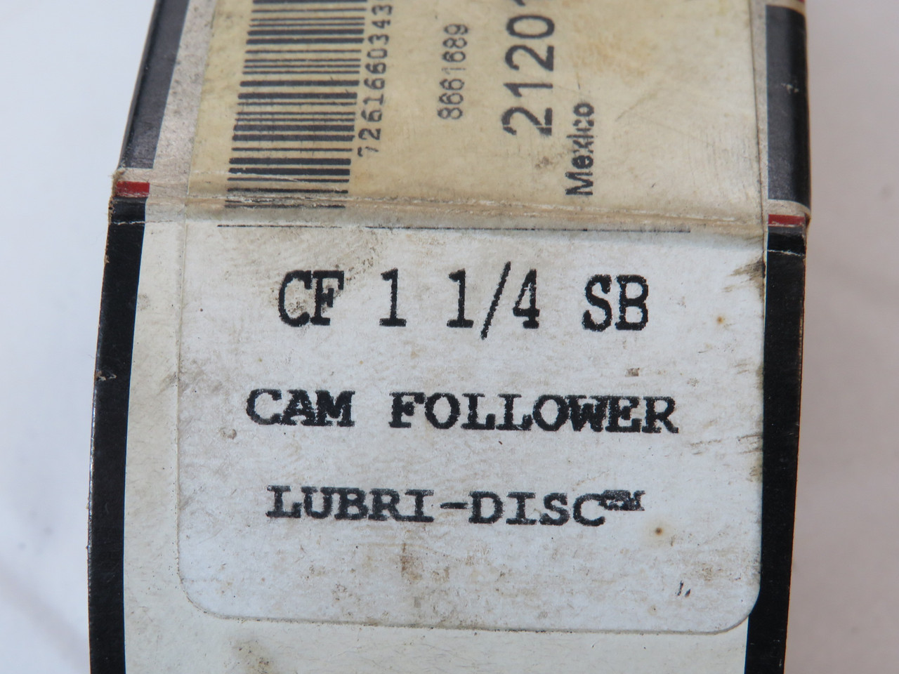McGill CF-1-1/4-SB Cam Follower Bearing 1-1/4" Roller D 3/4" Roller W NEW