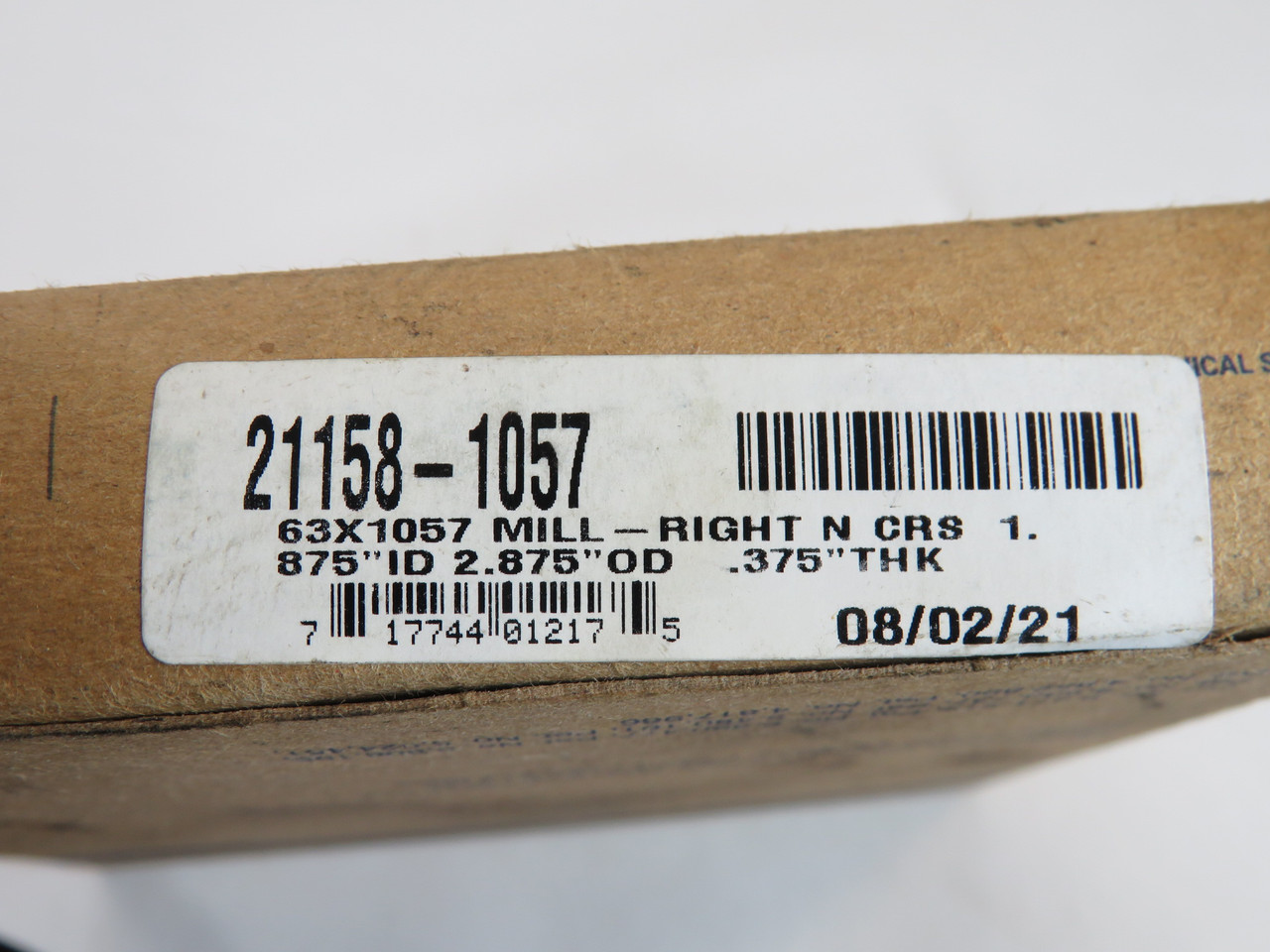 Garlock 21158-1057 Oil Seal 1.875" x 2.875" x 0.375" NEW