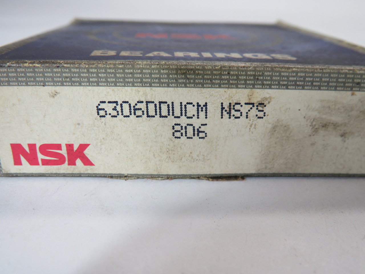 NSK 6306DDUCM Deep Groove Ball Bearing 72mm OD 30mm ID 19mm W NEW