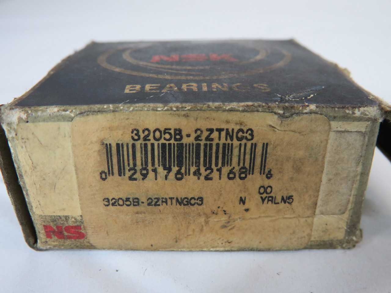 NSK 3205B-2ZTNC3 Angular Contact Ball Bearing 52mm OD 25mm ID BOX DAMAGE NEW