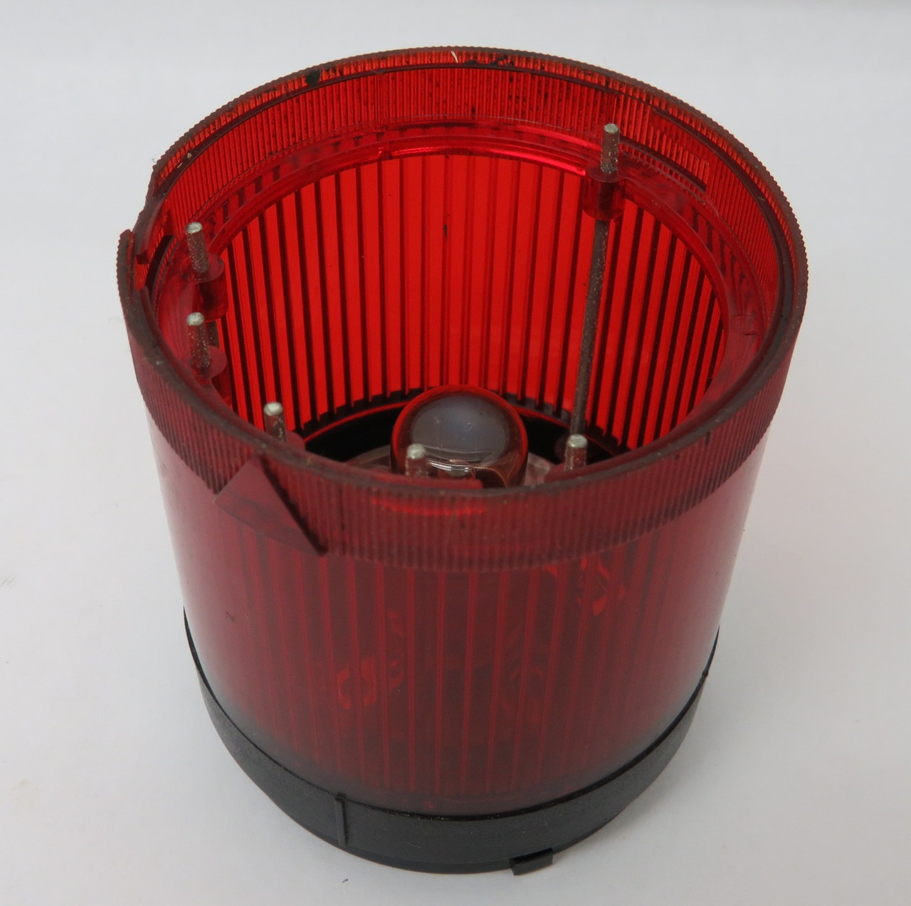 Allen-Bradley 855T-B24DN4 Series B Stack Light w/Bulb RED SHELF WEAR USED