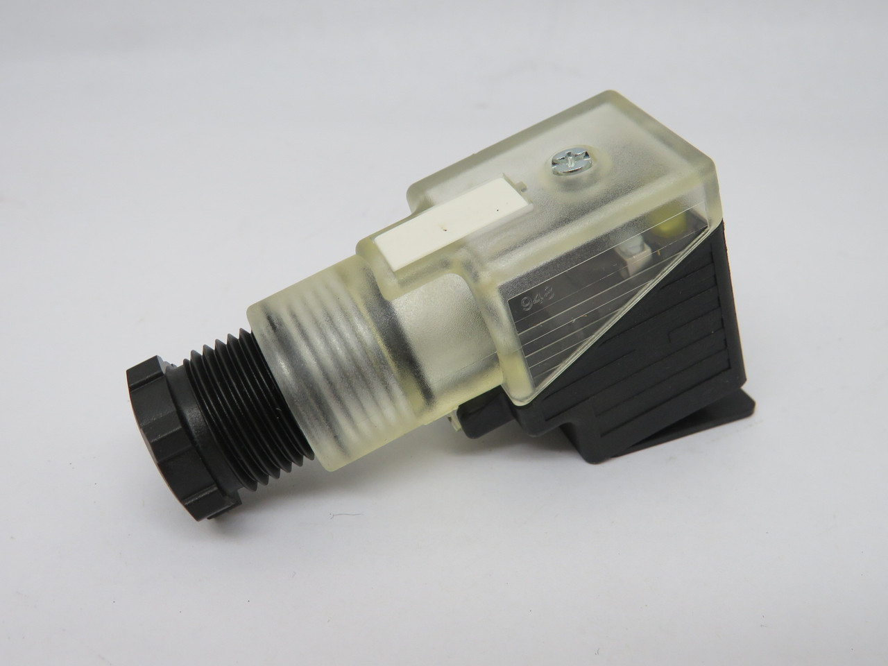 Rexroth R900057453 Plug-In Solenoid Valve Connector 4A 12-240VAC/DC NOP