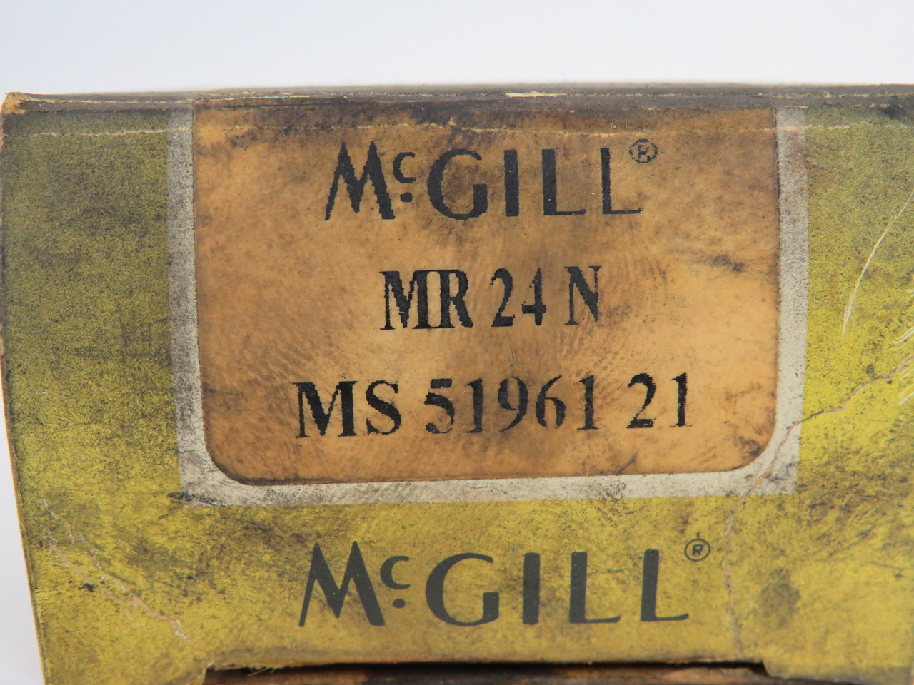 McGill MR-24-N Needle Roller Bearing 2-1/16" OD 1-1/2" ID 1" W BOX DAMAGE NEW