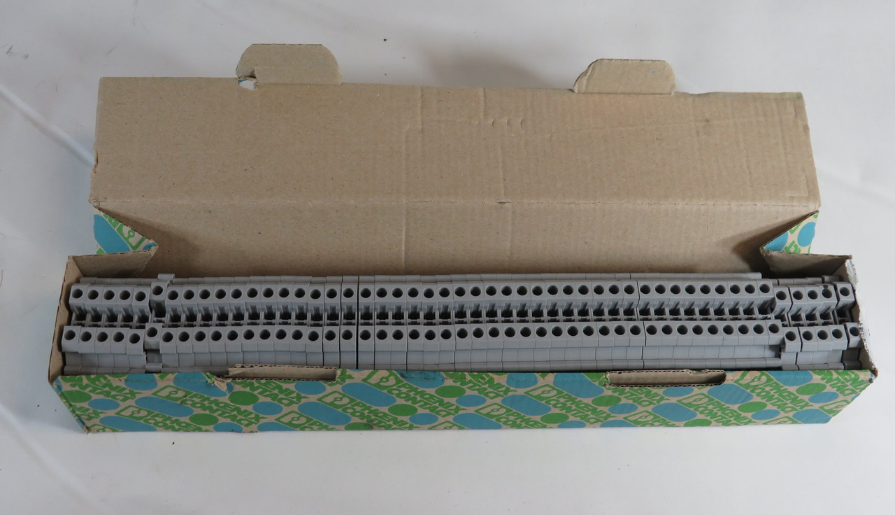 Phoenix Contact UT-4 3044102 Grey Terminal Block BOX DAMAGE 50-Pack NEW
