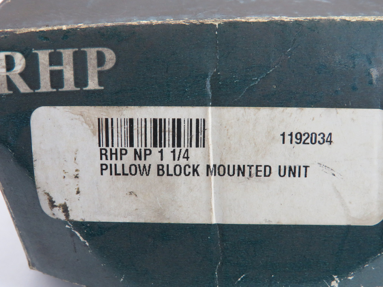 RHP NP1.1/4 Pillow Block Bearing 2-Bolt 1-1/4" Bore BOX DAMAGE NEW