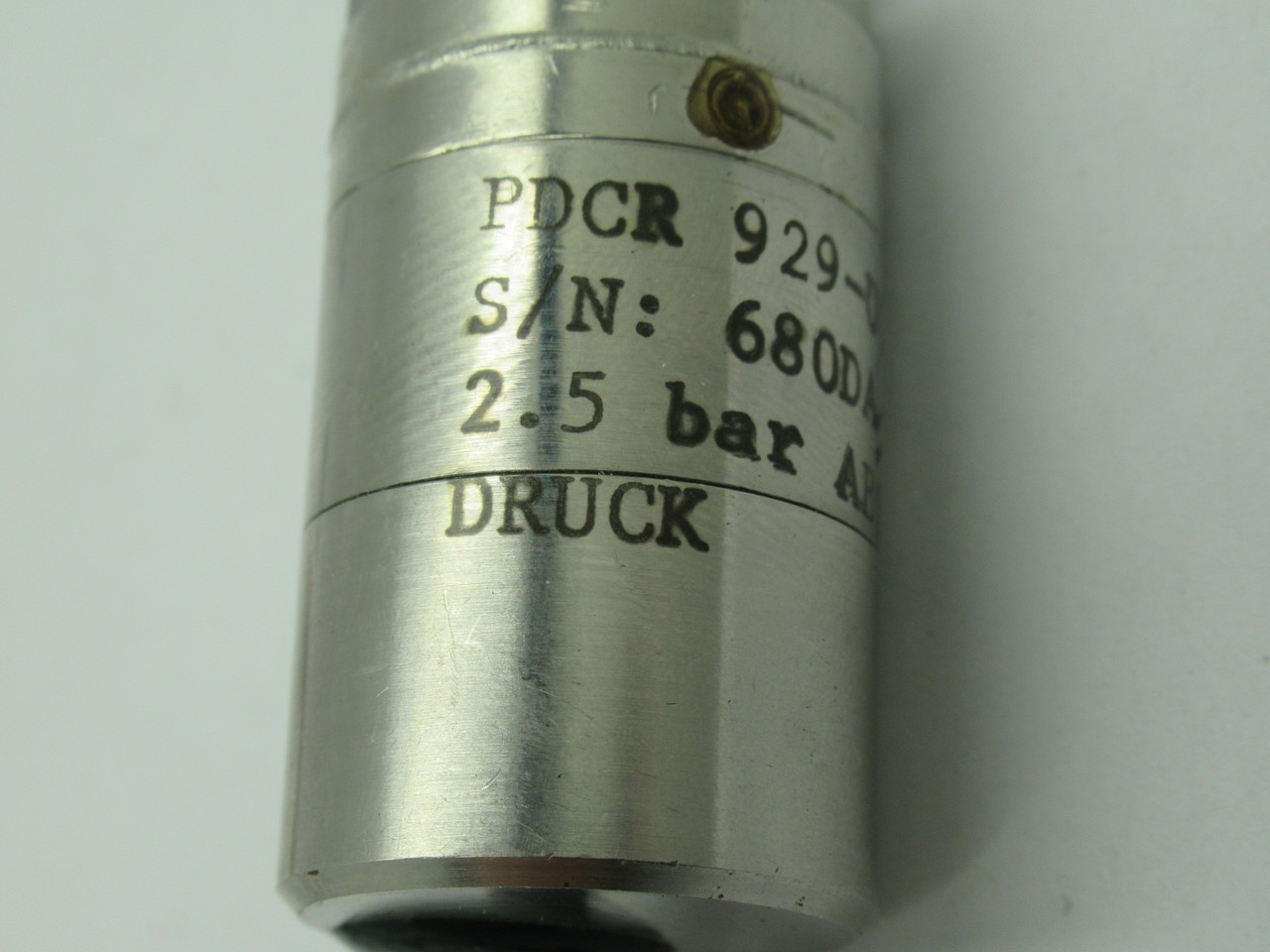 Druck 929-U0331 Pressure Transducer 2.5bar 5V USED