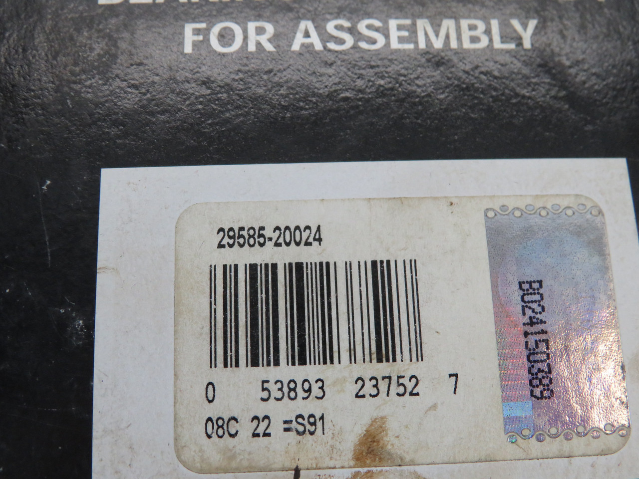 Timken 29585-20024 Tapered Roller Bearing Cone 2-1/2" Bore 1" W NEW