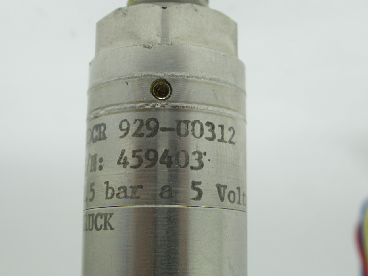 Druck 929-U0312 Pressure Transducer 2.5bar 5V USED