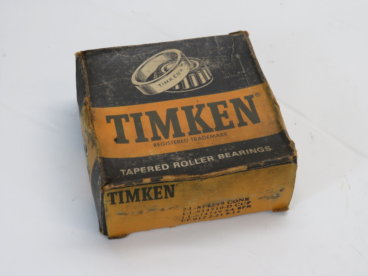 Timken L814710D Tapered Roller Bearing Double Cup 4.3125" OD BOX DAMAGE NEW