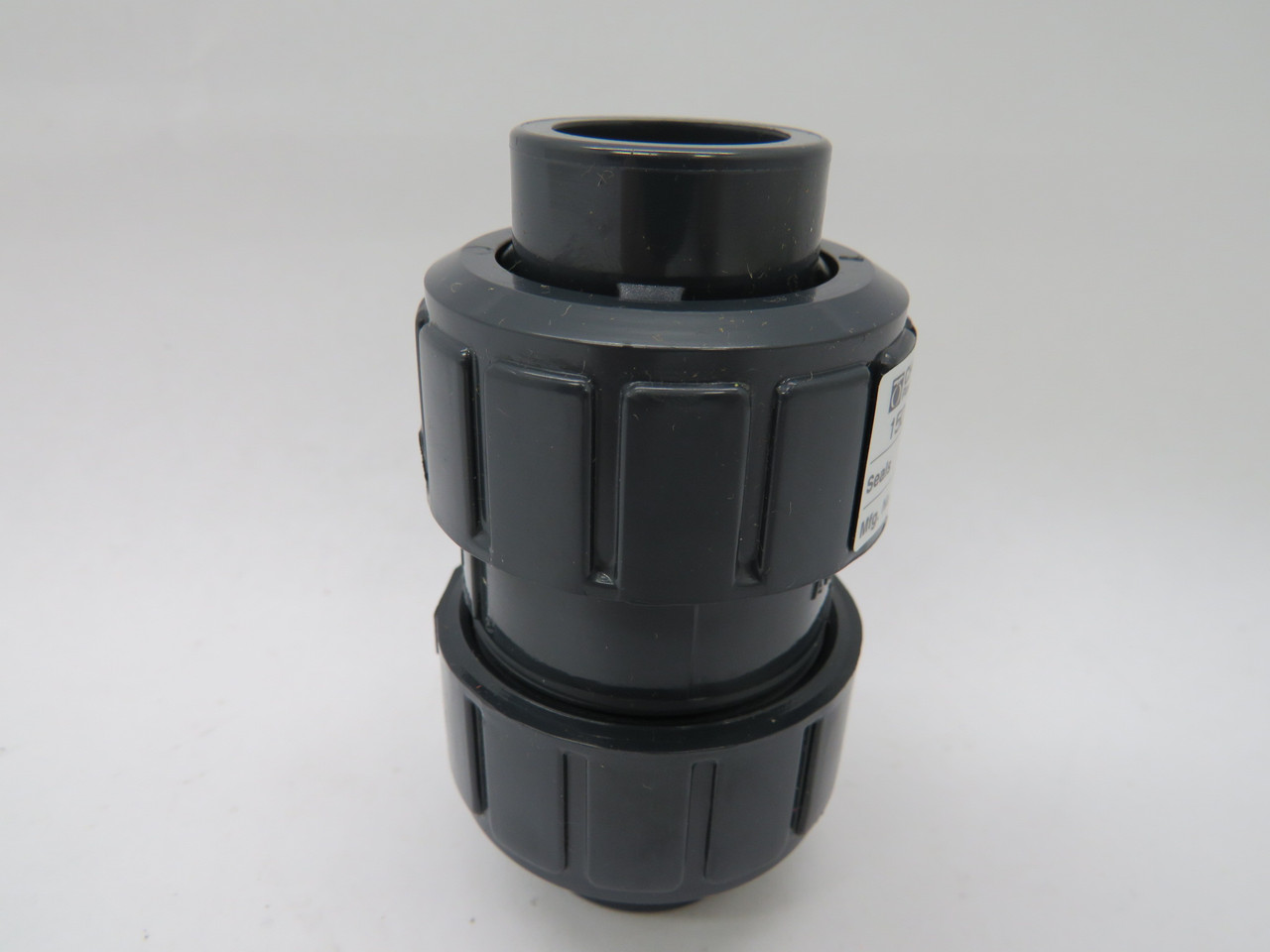 Chemline BTA005ES PVC Ball Check Valve EPDM 1/2" 150 psi NOP