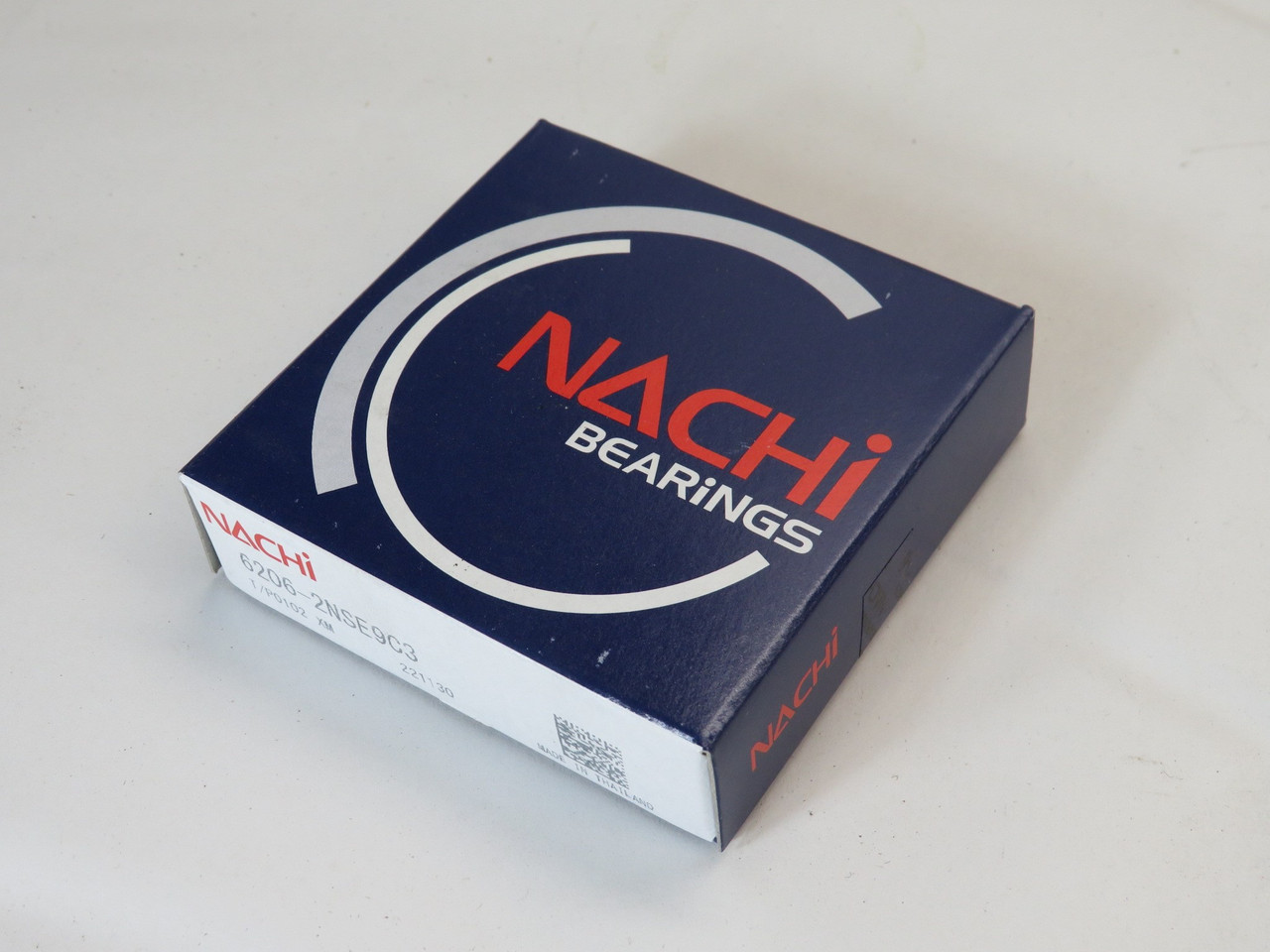 Nachi 6206-2NSE9C3 Deep Groove Ball Bearing 62mm OD 30mm ID 16mm W 52-Pack NEW