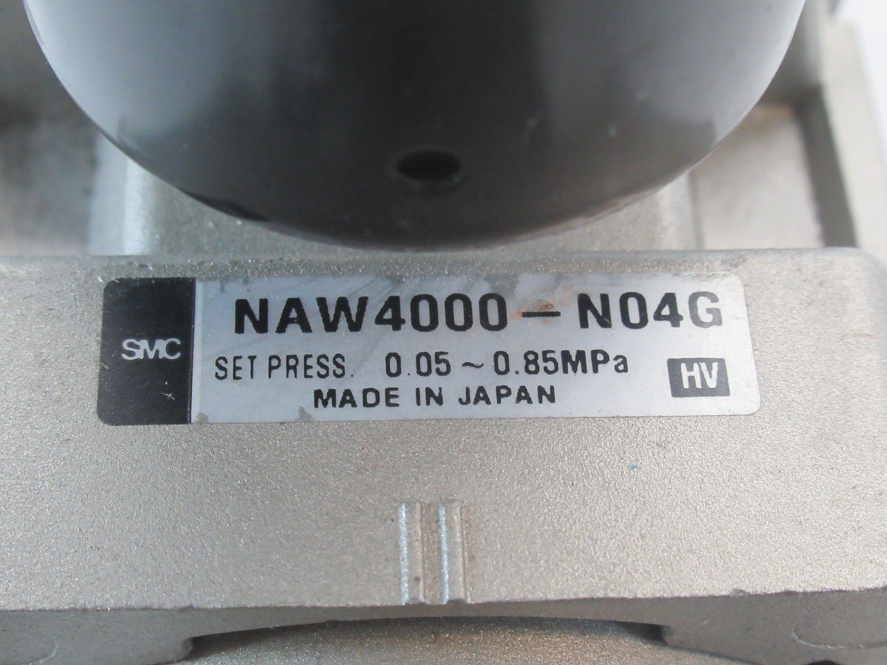 SMC NAW4000-N04G Filter Regulator w/ Gauge 1/2" NPT 0.05-0.85MPa USED