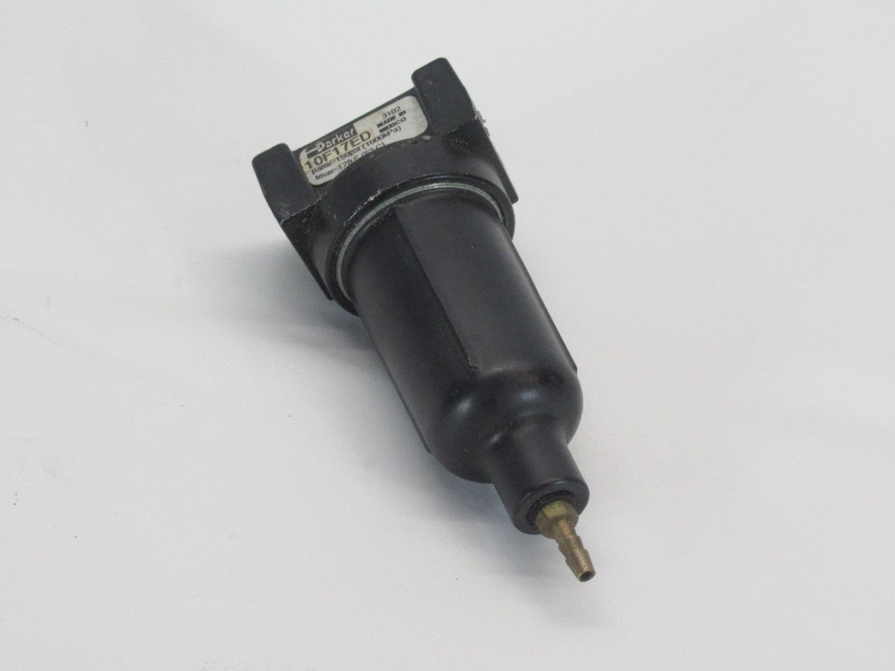 Parker 10F17ED Coalescing Filter 1/4" NPT 150psi 1000kPa USED