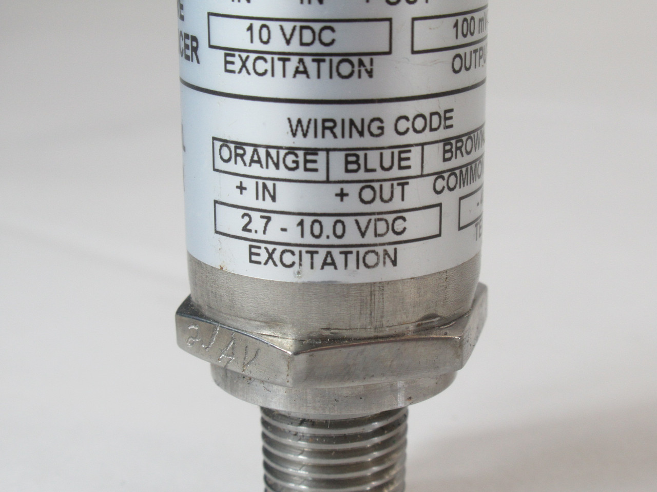 Barksdale 422H2-21-A-Q31 Pressure Transducer 100mV Output 0-30PSIA USED