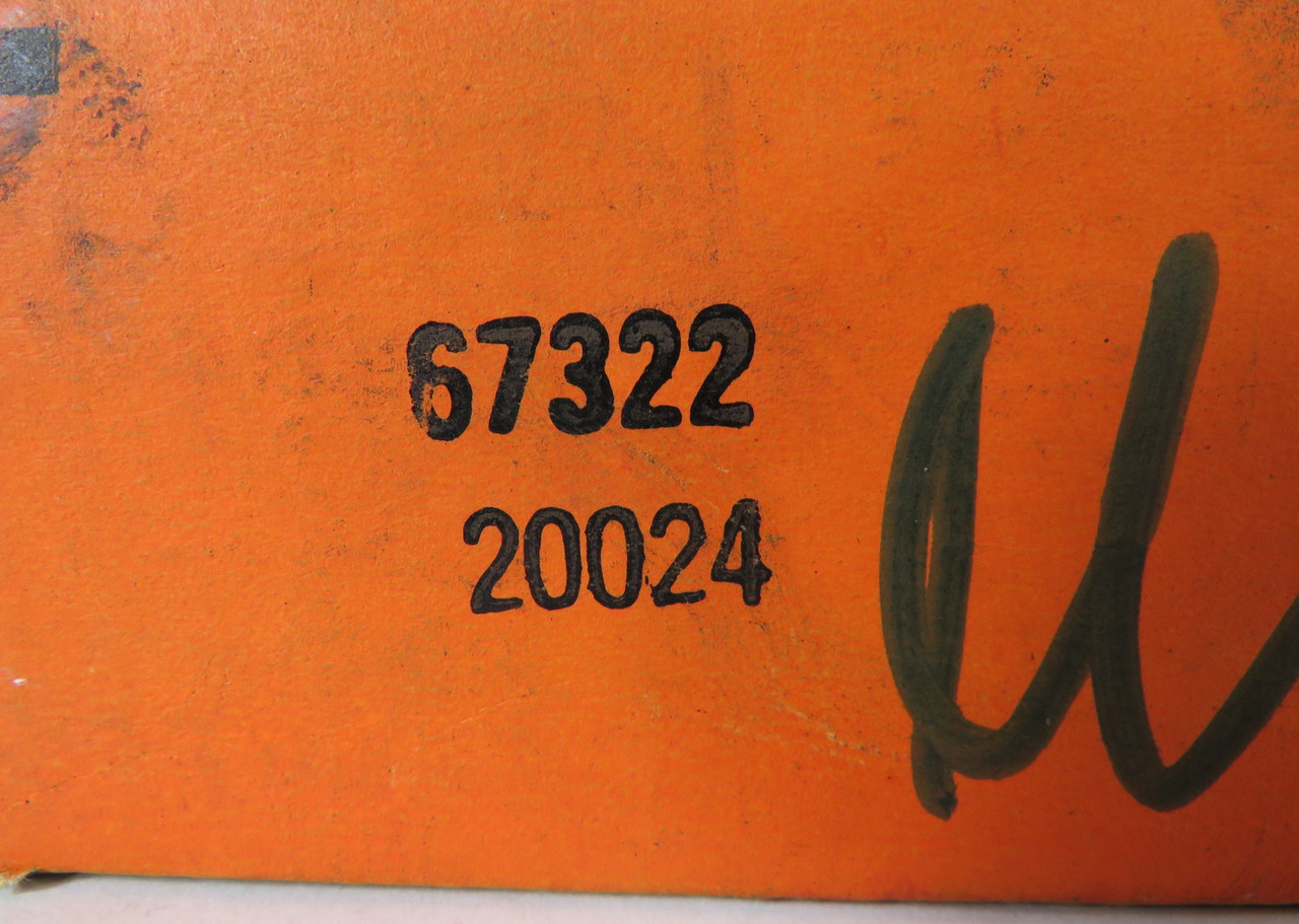 Timken 67322-20024 Tapered Roller Bearing Cup 7.75" OD 1.5" W NEW
