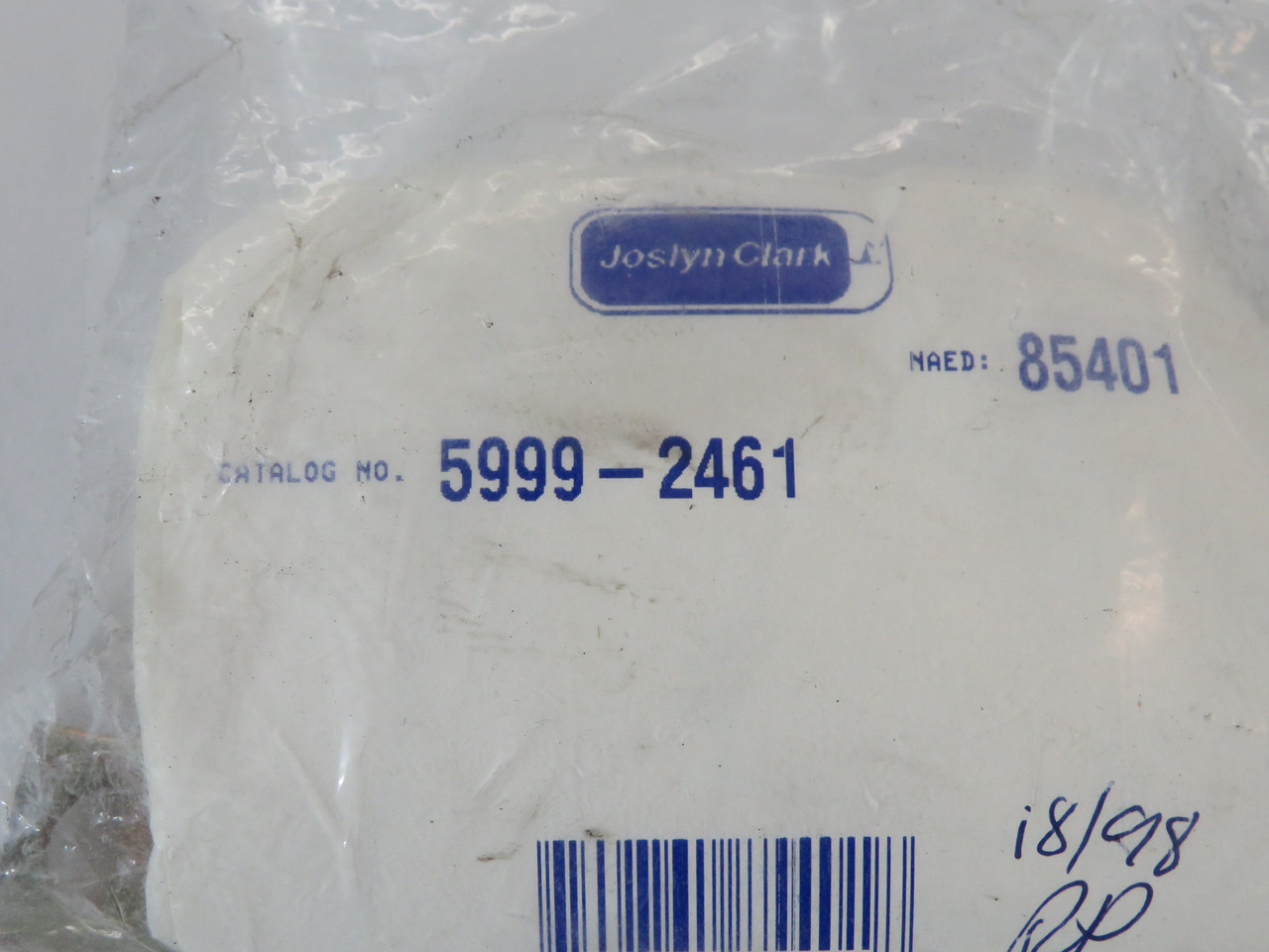 Joslyn Clark 5999-2461 N.C. Contact Kit for 5DP DC Contactor NWB
