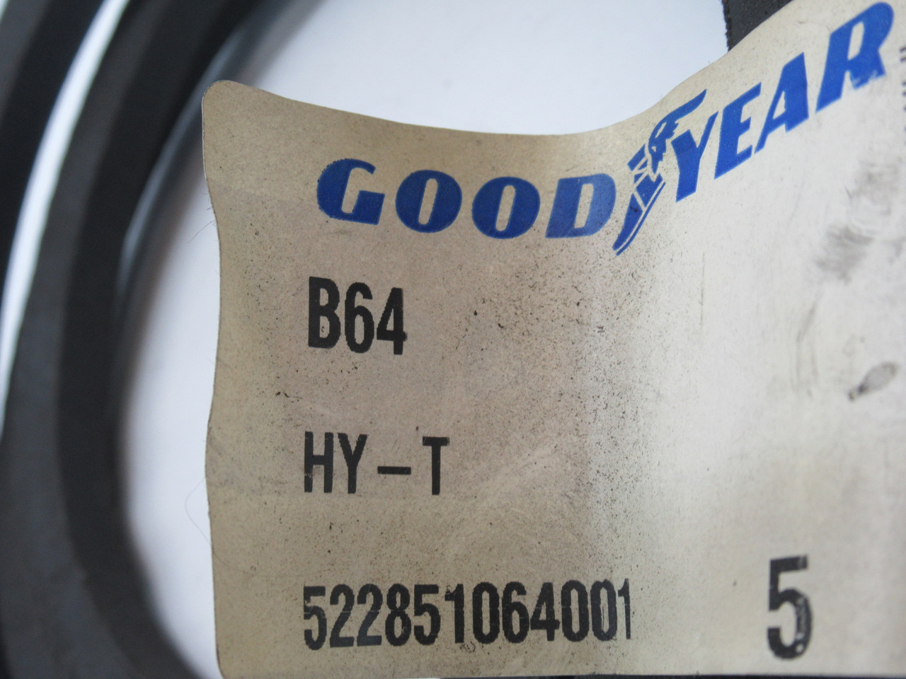 Goodyear B64 5L670 HY-T Plus V-Belt 67" Outside L 0.66" W 0.41" Thickness NEW