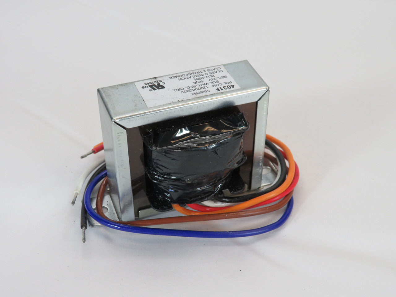 Generic 4031F Transformer 40VA Pri 120/208/240V Sec 24V 50/60Hz BOX DAMAGE NEW