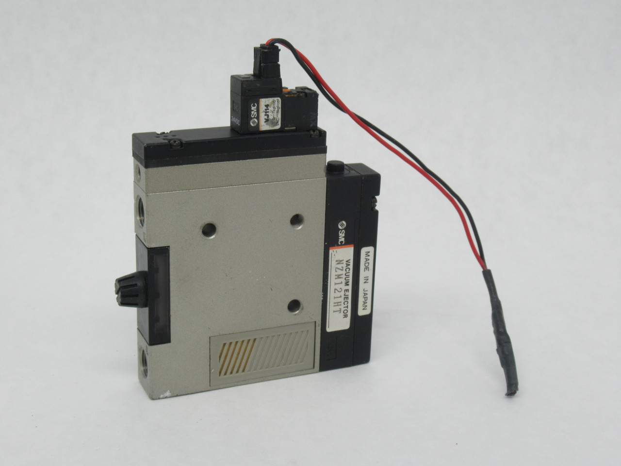 SMC NZM121HT Vacuum Generator w/ Coil 24VDC 1/8" NPTF Port USED