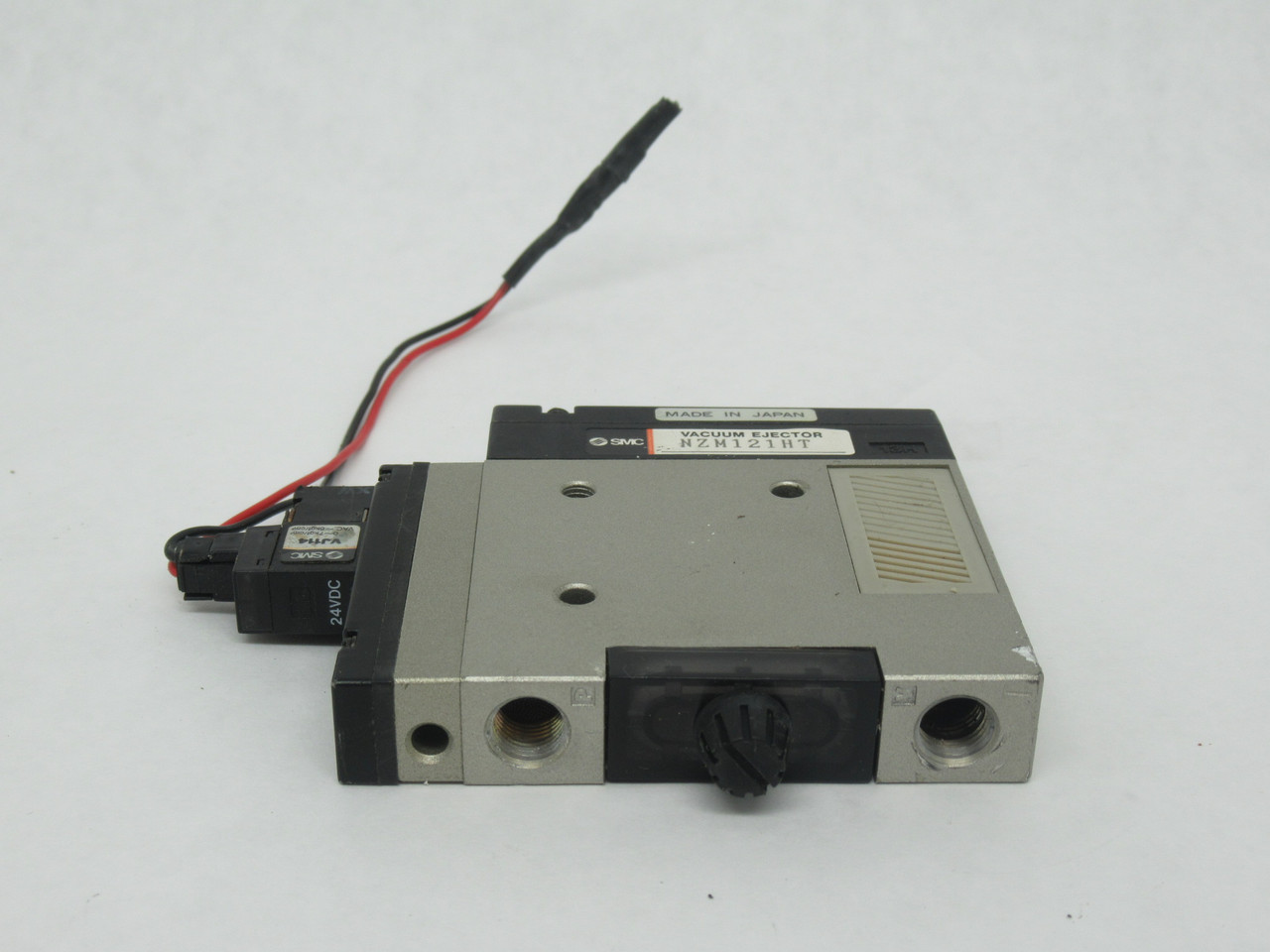 SMC NZM121HT Vacuum Generator w/ Coil 24VDC 1/8" NPTF Port USED