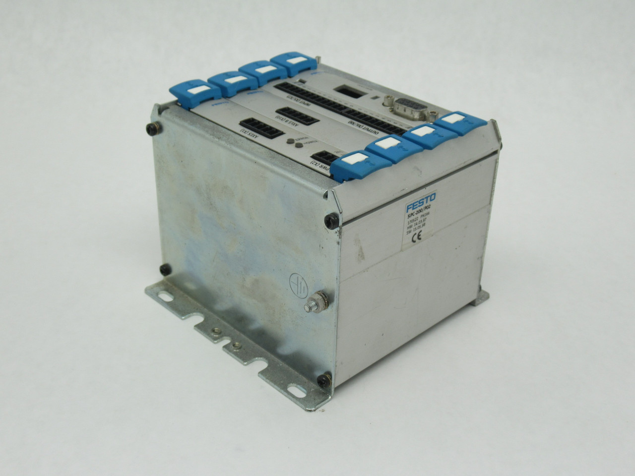 Festo 170522 SPC-200/P02 Axis Controller w/ 4 Function Cards USED