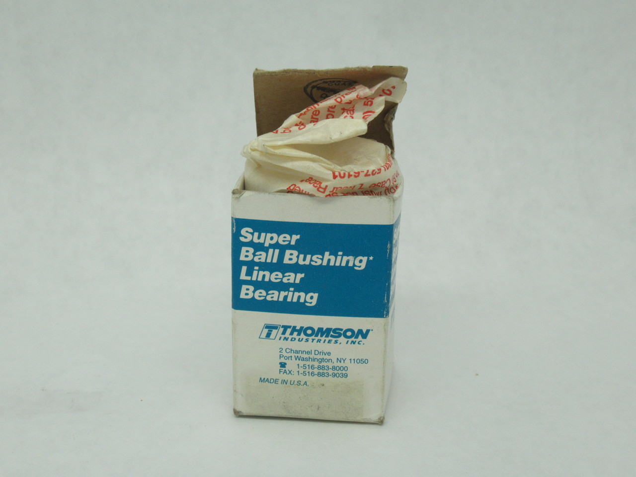 Thomson SUPER16 Ball Bushing Linear Bearing 1" ID 1.563" OD 2.25" L BOX DMG NEW