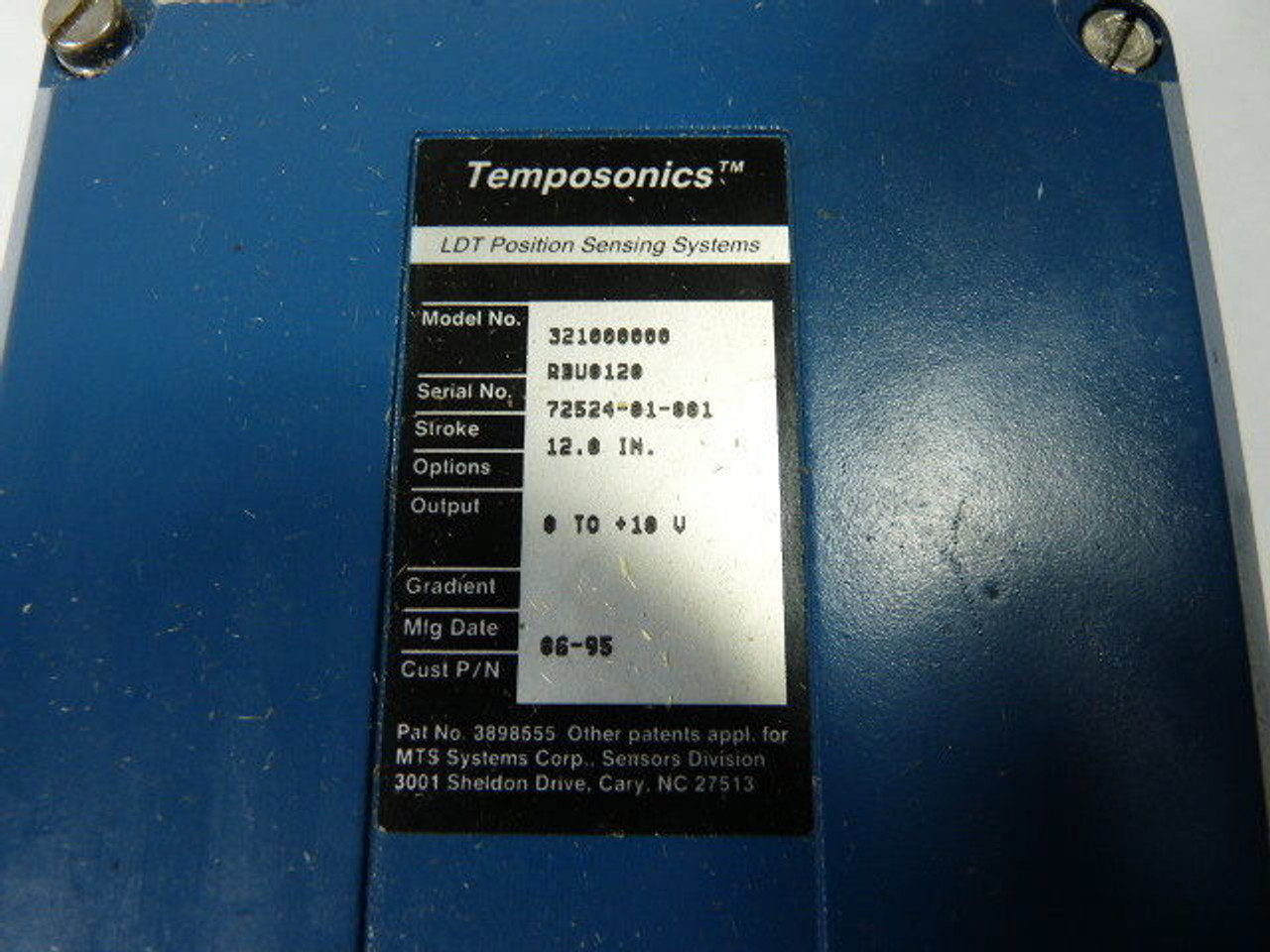 Temposonics 321000000-RBU0120 Output Module 120 ! NOP !