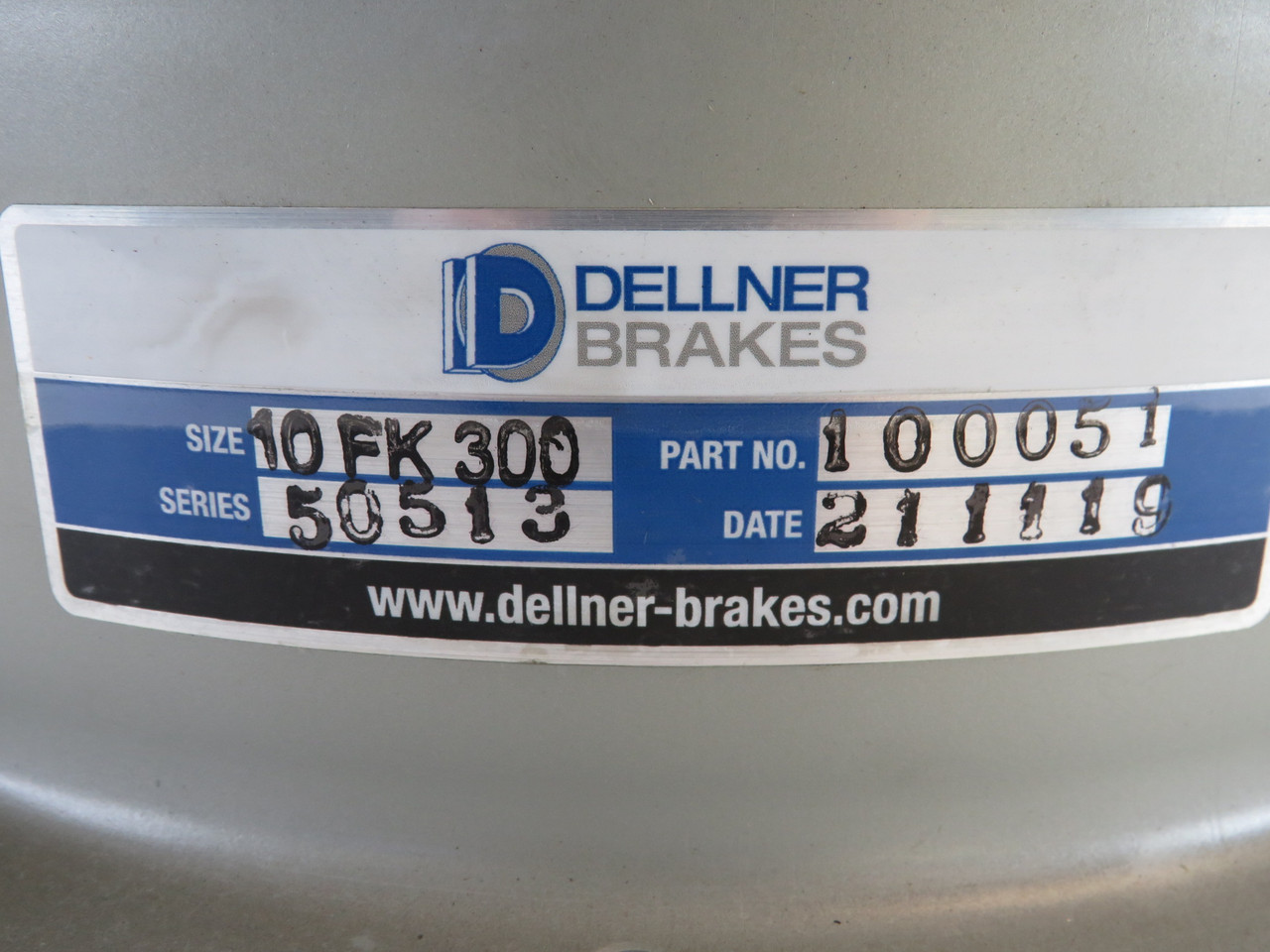 Dellner Brakes 100051 10FK300 Clutch Brake Element Series 50513 BOX DAMAGE NEW