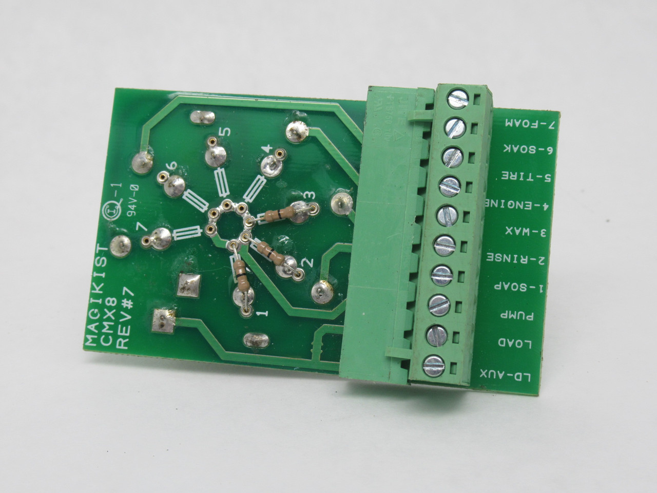 Magikist CMX8 8-Position Rotary Selector Switch for Car Wash USED