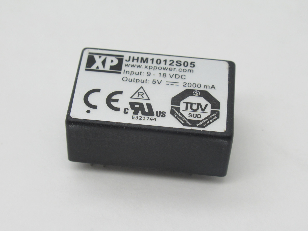 XP Power JHM1012S05 DC/DC Converter 5VDC 2000mA Output NOP