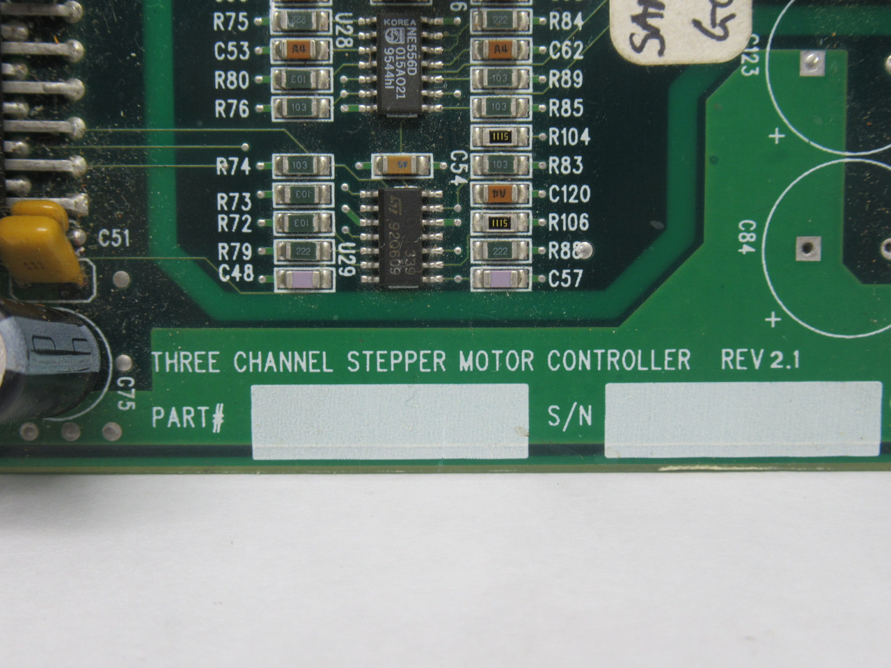 Kliklok 041872B Three Channel Motor Controller Board USED