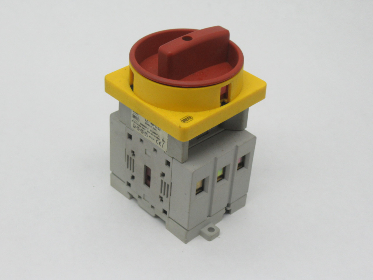 Sprecher + Schuh LE7-40-1753 Motor Disconnect Switch 40A 690V 3-Pole USED