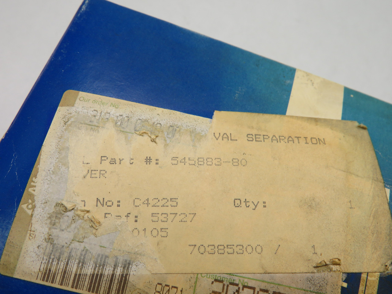 Alfa Laval 545883-80 Ball Cock Float Valve BOX DMG NEW