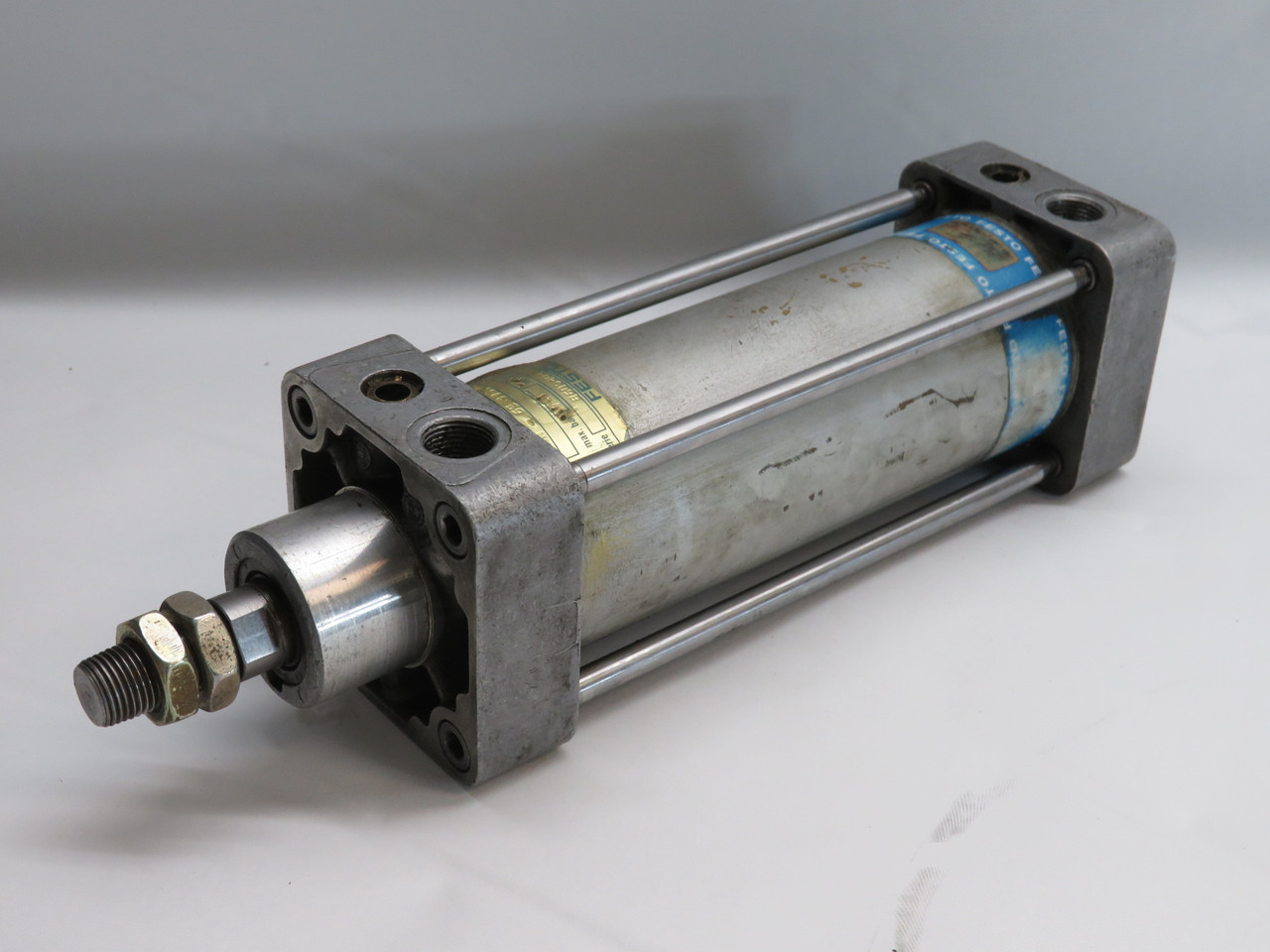 Festo DNN-63-118.2-PPV-A Air Cylinder 63mm Bore 118.2mm Stroke 180 psi USED