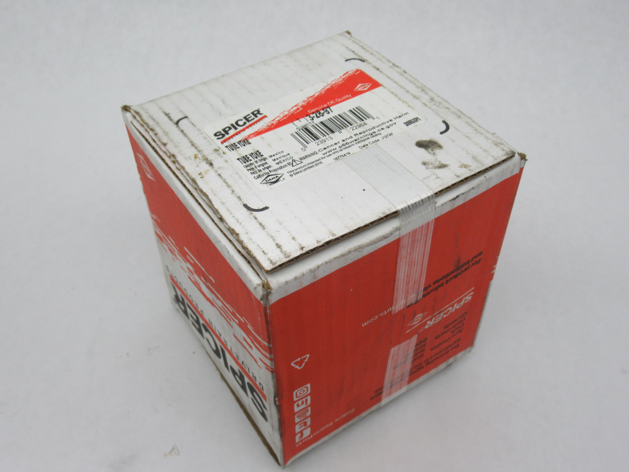 Spicer 3-28-97 Tube Yoke 4.438"OD 1.188"BC 3"TD 2.845"BD 2.125"CL NEW