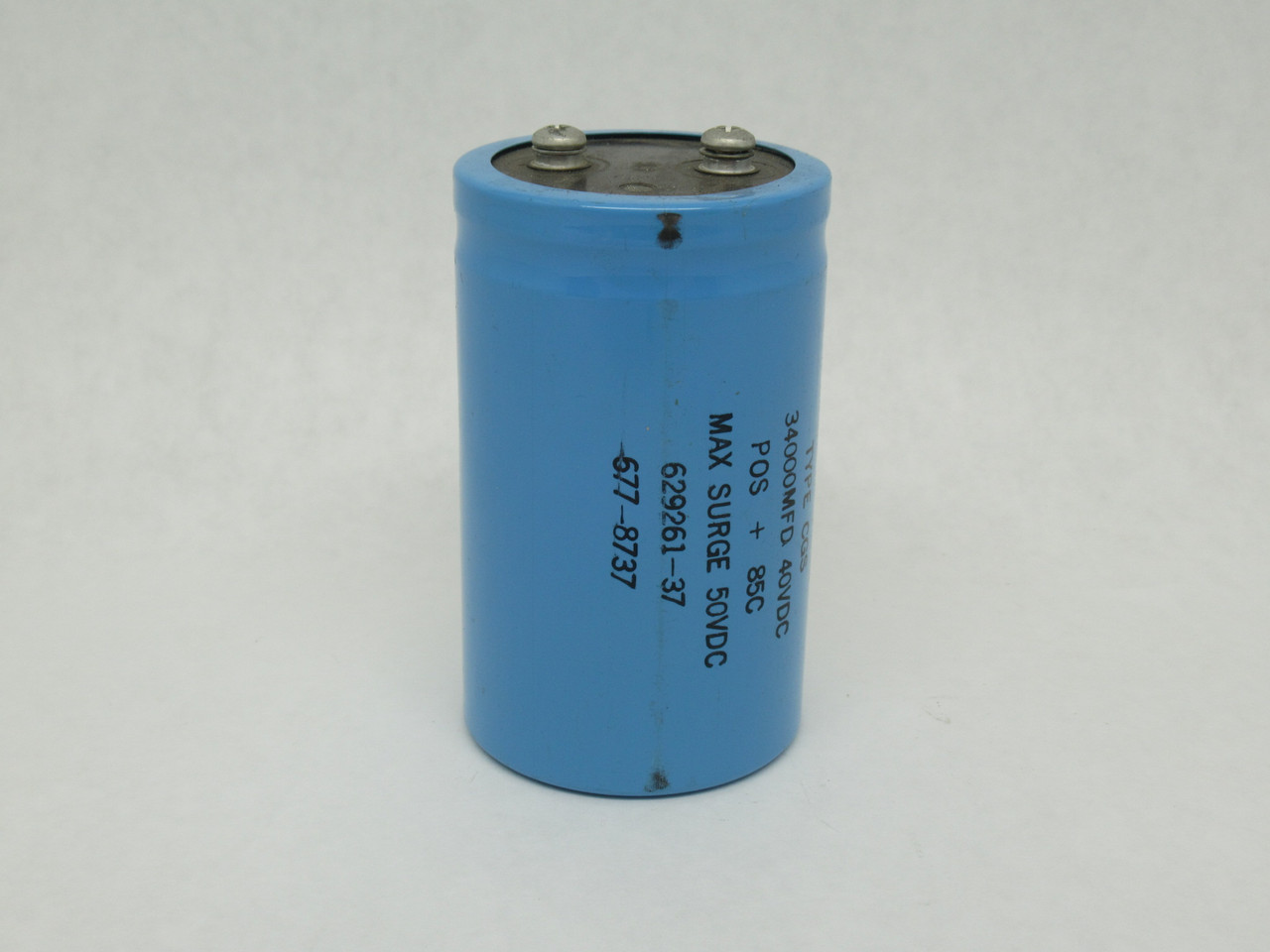 Aerovox Mallory CGS 34000MFD 40VDC USED