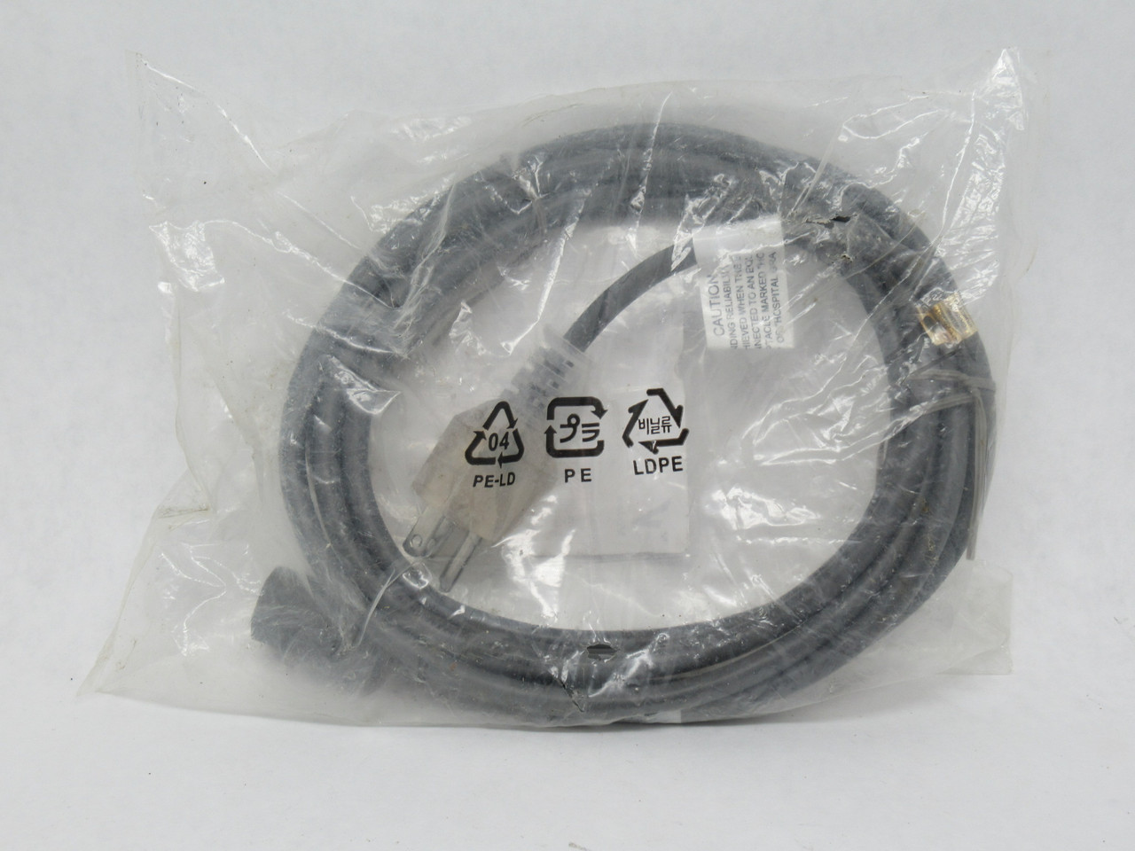 Volex 17020A-8-S2 Detachable Power Supply Cord 125V 10A RIPPED BAG NWB