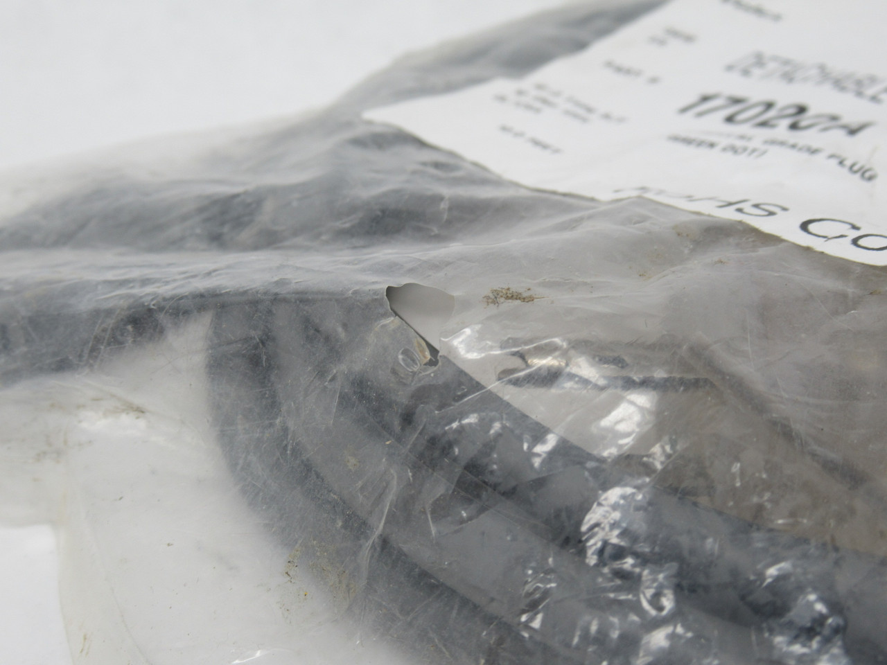 Volex 17020A-8-S2 Detachable Power Supply Cord 125V 10A RIPPED BAG NWB