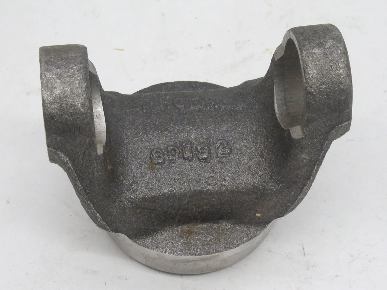 Spicer 3-28-57 Tube Yoke 3.875"OD 1.188"BC 3"TD 2.845"BD 2"CL DMG/DIRTY BOX NEW