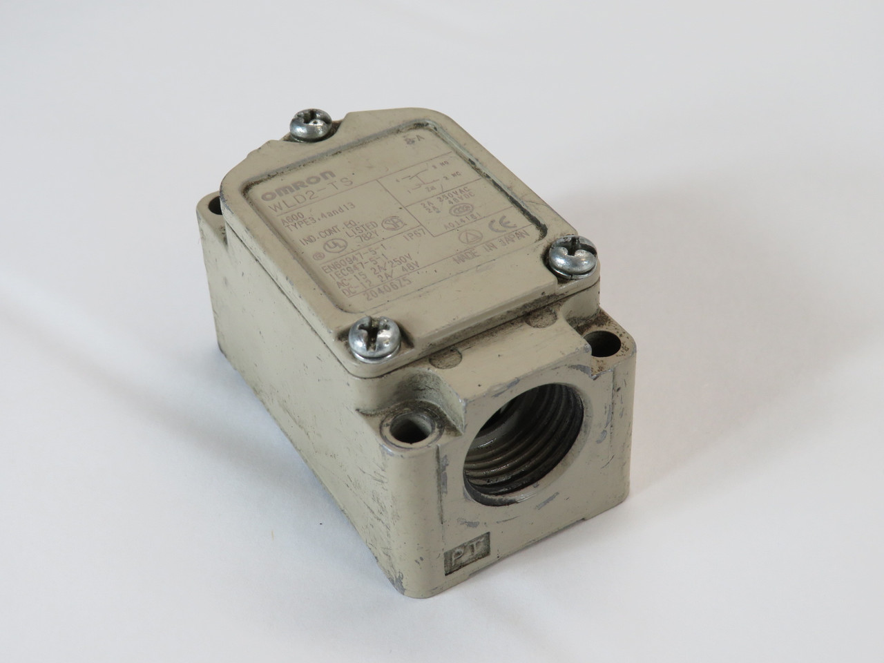 Omron WLD2-TS Limit Switch Body 250VAC 48VDC 2A NO HEAD USED